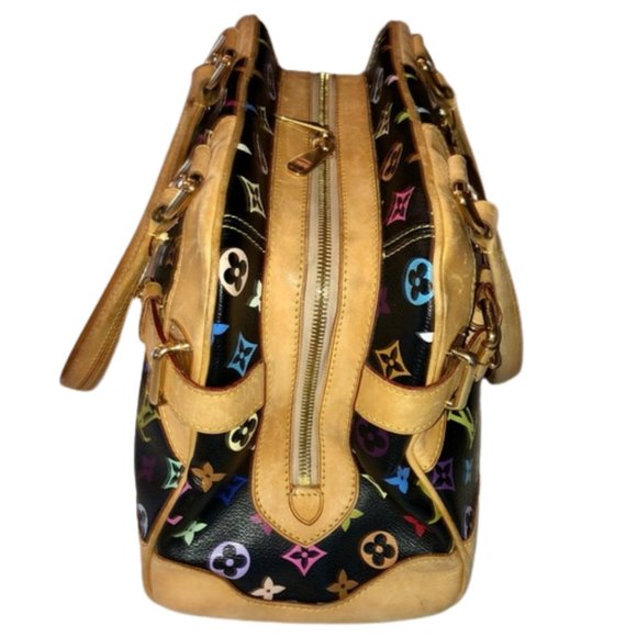 Louis Vuitton Multicolore Claudia Purse - Takashi Murakami X Black Monog… - Picture 4 of 15